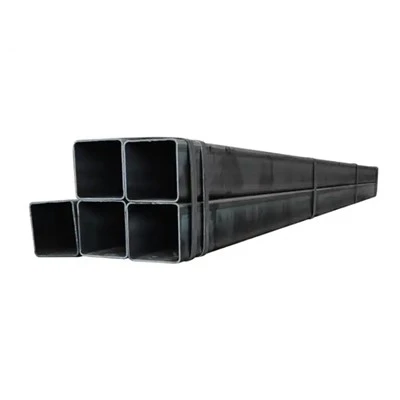 Black Seamless Square Tube